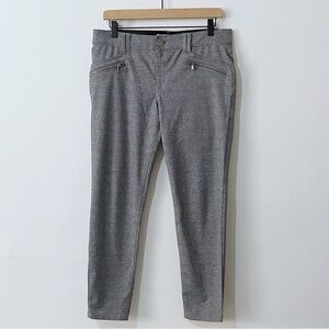 Wit & Wisdom Black White Mini Check Pull On Skinny Pants